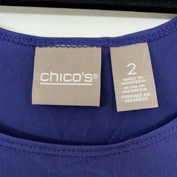 Chico's Microfeel Timeless Tank Size 2 - Picture 3 of 7